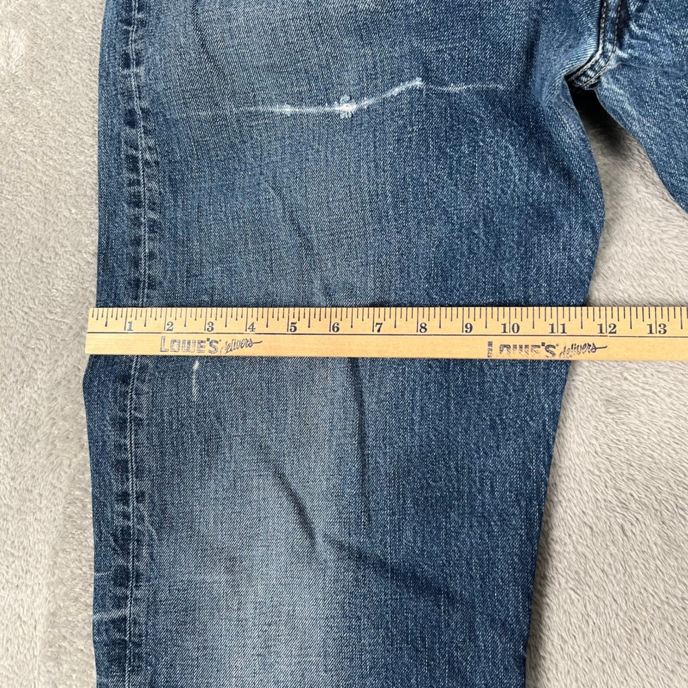 Levi's 501 Button Fly Jeans Mens 38x32 Mexico WPL 423 Distressed Y2K - Picture 9 of 13